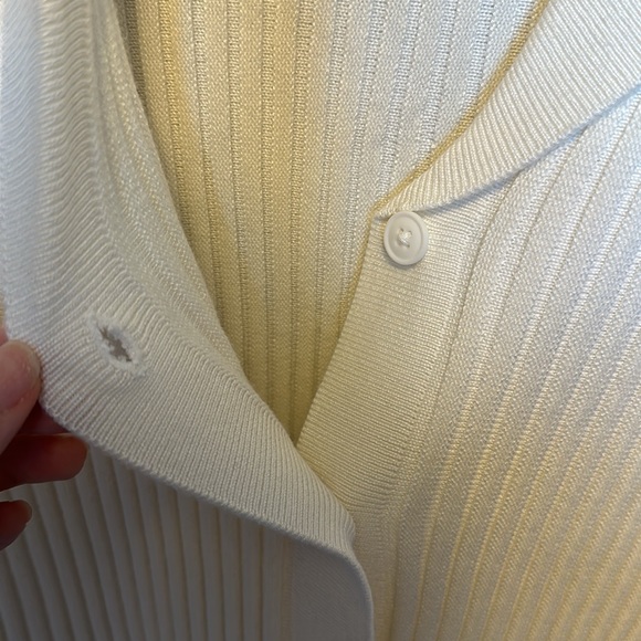 Oak + Fort Women Short Sleeve Sweater Shirt - Picture 7 of 7